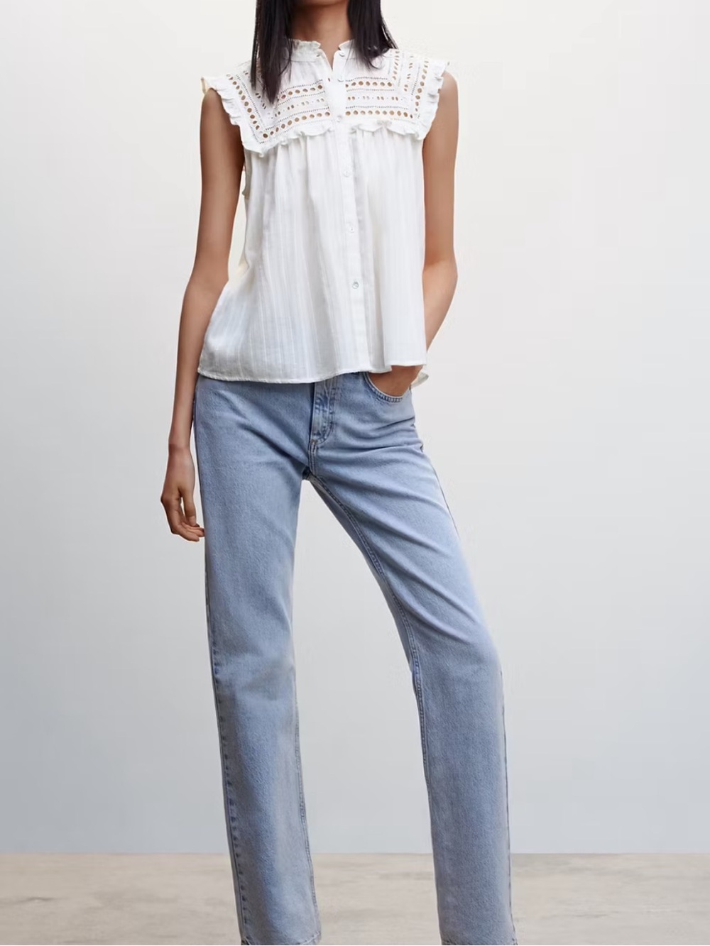 Off-White Top